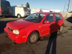 Volkswagen Vehiculos salvage en venta: 1999 Volkswagen Golf GL