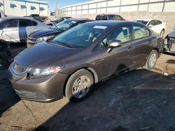 Honda salvage cars for sale: 2013 Honda Civic LX