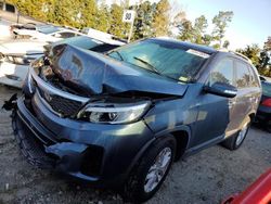 Salvage cars for sale at Hampton, VA auction: 2015 KIA Sorento LX