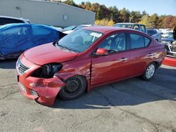 Salvage cars for sale at Exeter, RI auction: 2012 Nissan Versa S