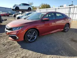 Salvage Cars with No Bids Yet For Sale at auction: 2019 Honda Civic EX