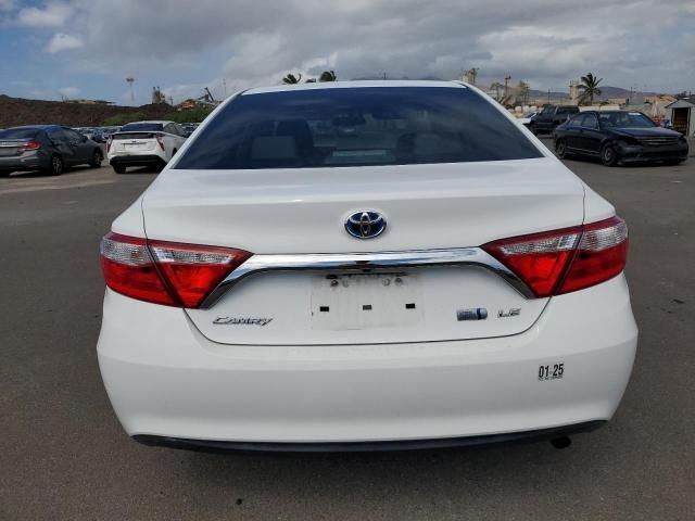 2016 Toyota Camry Hybrid