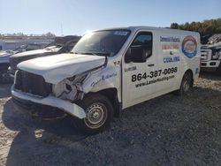 Salvage trucks for sale at Spartanburg, SC auction: 2017 Nissan NV 1500 S