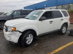 Salvage cars for sale at Woodhaven, MI auction: 2010 Ford Escape XLT