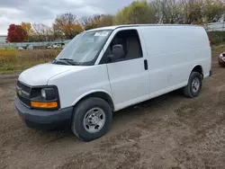 Salvage cars for sale from Copart Davison, MI: 2016 Chevrolet Express G2500