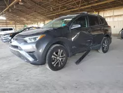 Salvage cars for sale at Phoenix, AZ auction: 2017 Toyota Rav4 LE