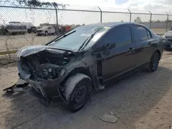 Honda salvage cars for sale: 2009 Honda Civic LX