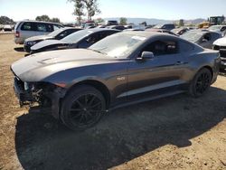 Salvage cars for sale at auction: 2019 Ford Mustang GT