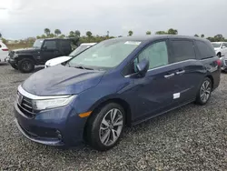 Salvage vehicles for parts for sale at auction: 2022 Honda Odyssey Touring