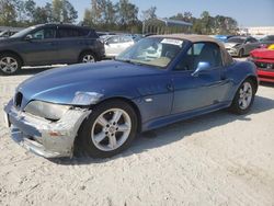 Salvage cars for sale at Spartanburg, SC auction: 2001 BMW Z3 2.5