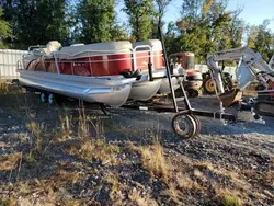 Salvage boats for sale at Spartanburg, SC auction: 2013 Bennche Pontoon