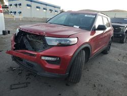 Salvage cars for sale at Anthony, TX auction: 2023 Ford Explorer ST