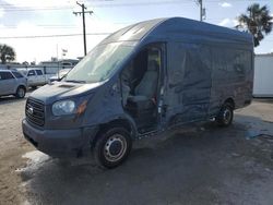 Salvage trucks for sale at Riverview, FL auction: 2019 Ford Transit T-250