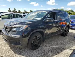 Honda Pilot SE Vehiculos salvage en venta: 2021 Honda Pilot SE