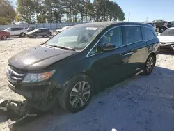 Salvage cars for sale at Loganville, GA auction: 2014 Honda Odyssey Touring