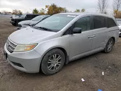 Salvage cars for sale from Copart London, ON: 2012 Honda Odyssey EXL