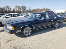 Salvage cars for sale at Spartanburg, SC auction: 1991 Mercury Grand Marquis LS