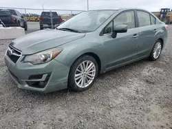 Subaru Impreza salvage cars for sale: 2016 Subaru Impreza Limited