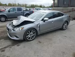 Salvage cars for sale at Fort Wayne, IN auction: 2015 Mazda 6 Touring