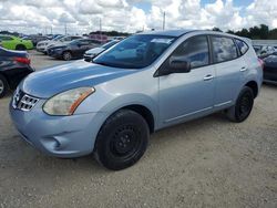 Salvage cars for sale at Arcadia, FL auction: 2013 Nissan Rogue S