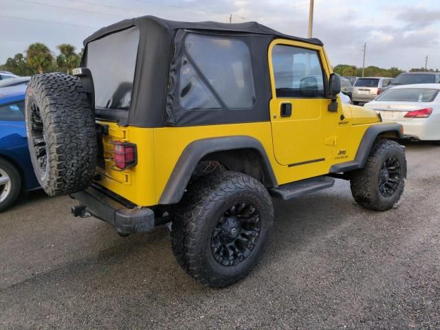 2003 Jeep Wrangler / TJ Sport