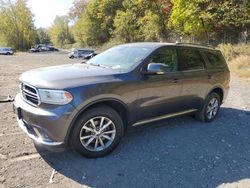 Salvage cars for sale at Marlboro, NY auction: 2015 Dodge Durango Limited