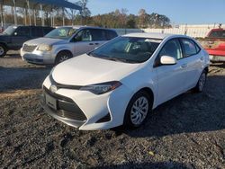 Salvage cars for sale from Copart Spartanburg, SC: 2019 Toyota Corolla L