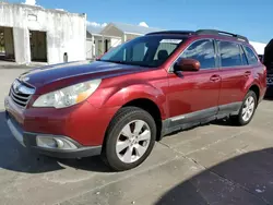 Salvage cars for sale at Riverview, FL auction: 2012 Subaru Outback 2.5I Limited