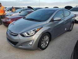 Flood-damaged cars for sale at auction: 2015 Hyundai Elantra SE