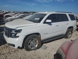 Salvage cars for sale at Grand Prairie, TX auction: 2018 Chevrolet Tahoe C1500 LT