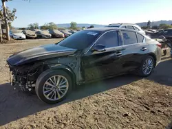 Infiniti salvage cars for sale: 2023 Infiniti Q50 Luxe