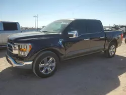 Salvage cars for sale at Andrews, TX auction: 2021 Ford F150 Supercrew