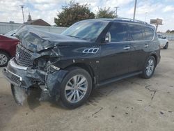 Infiniti salvage cars for sale: 2017 Infiniti QX80 Base