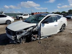 Nissan salvage cars for sale: 2017 Nissan Maxima 3.5S