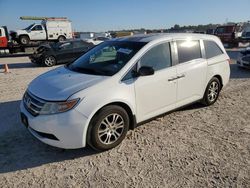 Salvage cars for sale at Houston, TX auction: 2012 Honda Odyssey EXL