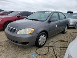 Salvage cars for sale from Copart Arcadia, FL: 2007 Toyota Corolla CE