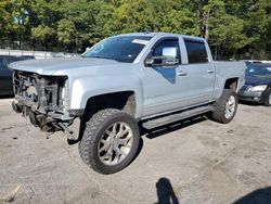 Salvage cars for sale at Austell, GA auction: 2015 Chevrolet Silverado C1500 LT