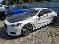 Salvage cars for sale at Savannah, GA auction: 2020 Infiniti Q60 RED Sport 400