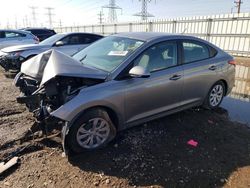 Salvage cars for sale at Elgin, IL auction: 2022 Hyundai Accent SE