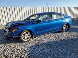 Salvage cars for sale at Columbus, OH auction: 2018 Ford Fusion SE Hybrid