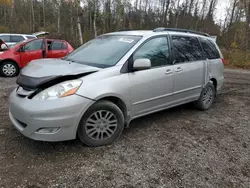 Salvage cars for sale from Copart Ontario Auction, ON: 2008 Toyota Sienna LE