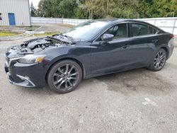 Salvage cars for sale at Arlington, WA auction: 2016 Mazda 6 Grand Touring