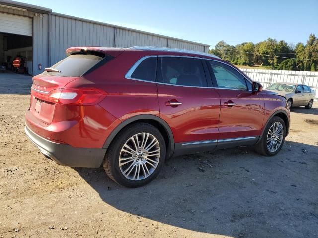 2018 Lincoln MKX Reserve