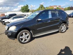 Salvage cars for sale at New Britain, CT auction: 2008 Mercedes-Benz ML 350