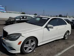 Salvage cars for sale at Van Nuys, CA auction: 2011 Mercedes-Benz C300