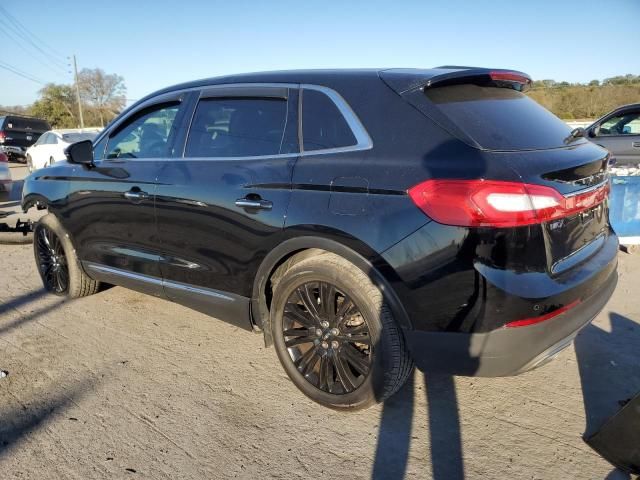 2018 Lincoln MKX Reserve