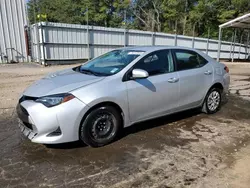 2017 Toyota Corolla L en venta en Austell, GA