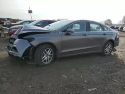 Salvage cars for sale at Davison, MI auction: 2014 Ford Fusion SE