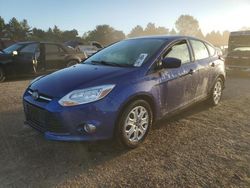 Salvage cars for sale at Elgin, IL auction: 2012 Ford Focus SE