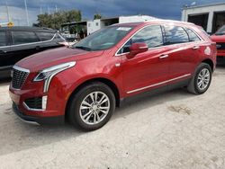 Salvage cars for sale at Tifton, GA auction: 2021 Cadillac XT5 Premium Luxury